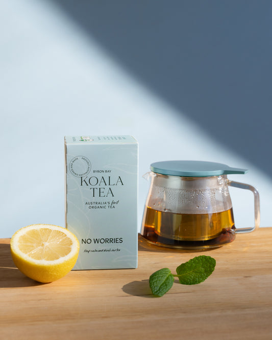 A deep dive into our best selling herbal tea, No Worries