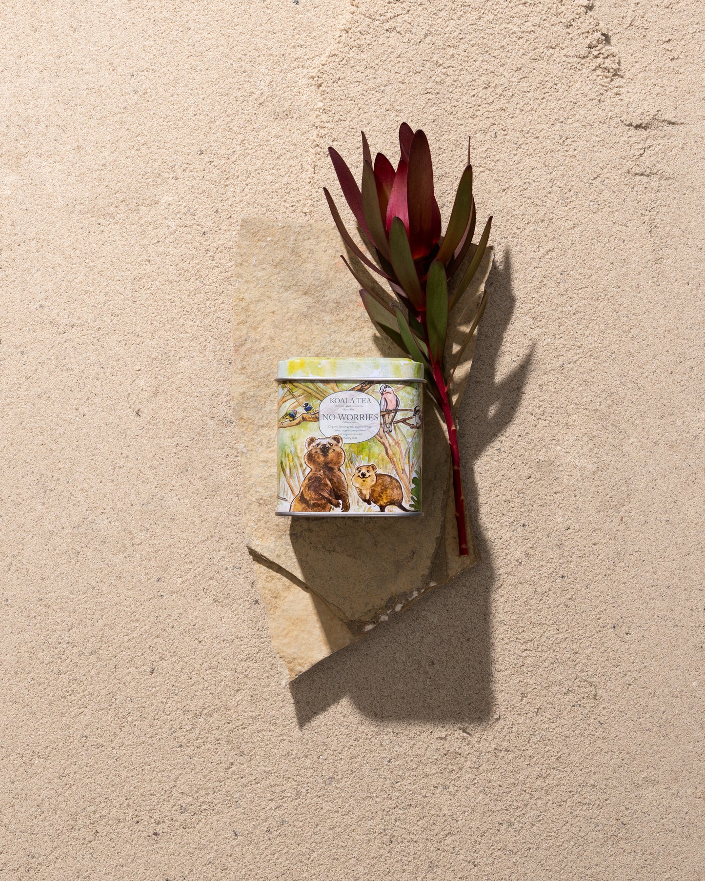 No Worries Relaxation Tea – Collector's Mini Tin (10 Tea Bags)