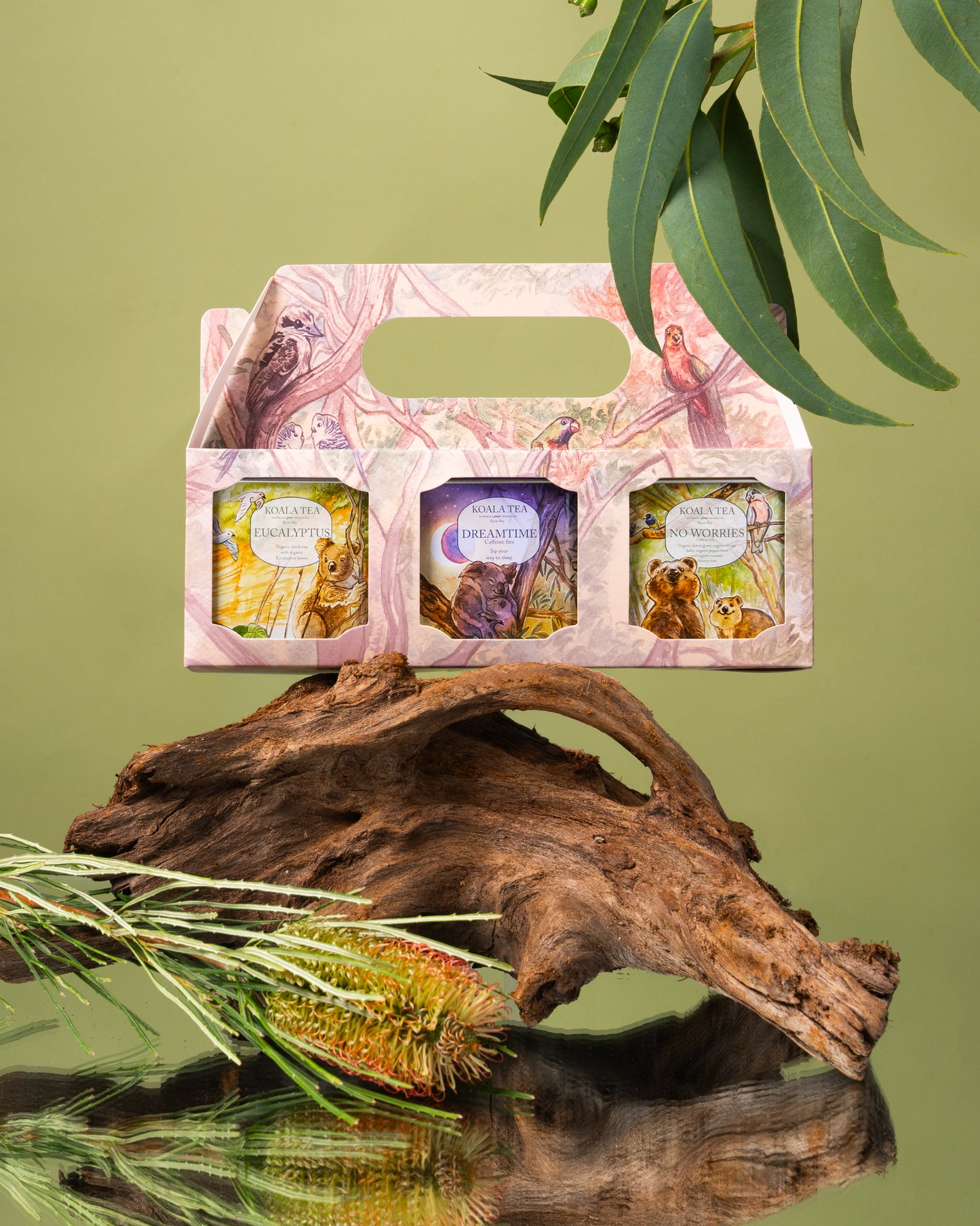 Australian Wildlife Tea Trio
