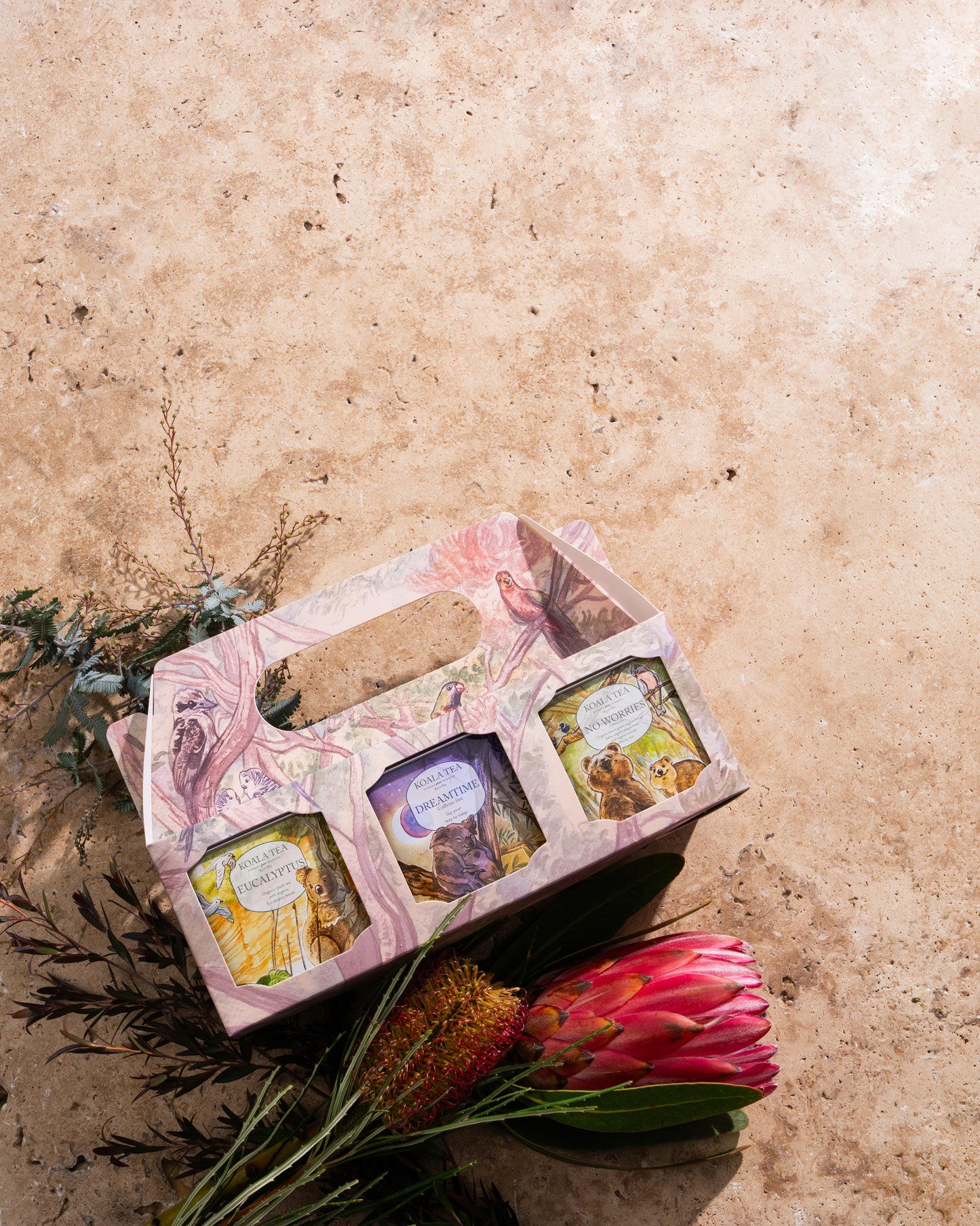 Australian Wildlife Tea Trio