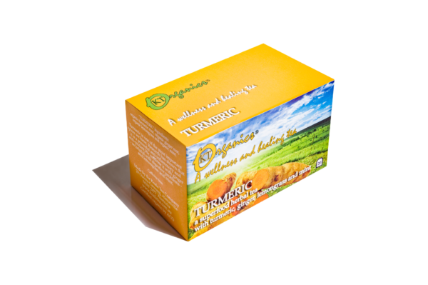 Turmeric organic herbal tea, certified organic, produced in Northern Rivers NSW by Koala Tea Company