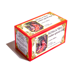Indian-Spiced-Chai organic herbal tea, certified organic, produced in Northern Rivers NSW by Koala Tea Company